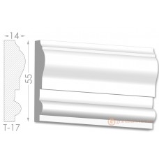 Тяга, гипсовый молдинг т-17