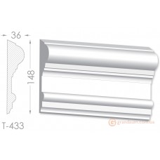 Тяга, гипсовый молдинг т-433