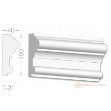 Тяга, гипсовый молдинг т-21