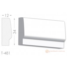 Тяга, гипсовый молдинг т-481