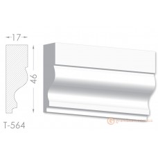 Тяга, гипсовый молдинг т-564