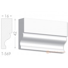 Тяга, гипсовый молдинг т-569