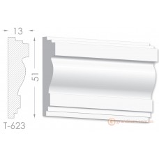 Тяга, гипсовый молдинг т-623