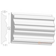 Тяга, гипсовый молдинг т-91