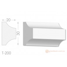 Тяга, гипсовый молдинг т-200