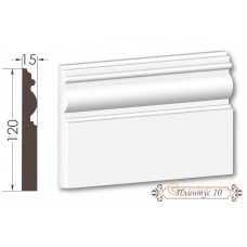 Напольный плинтус из гипса 10 (Т-251)