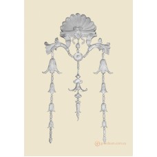 Орнамент из гипса 390x730