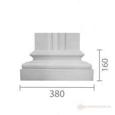 База пилястры из гипса б-48