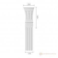 Пилястра из гипса ка-86
