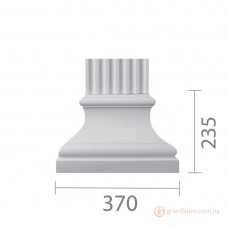 База пилястры из гипса б-19