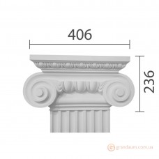 Капитель пилястры из гипса кп-36