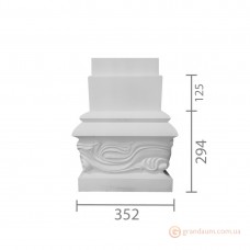 База пилястры из гипса б-46