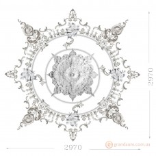 Наборная розетка из гипса Нр-инд. 1