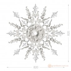 Наборная розетка из гипса Нр-инд. 3