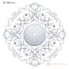 Наборная розетка из гипса Нр-инд. 6 диаметр 1550 мм