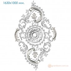 Наборная розетка из гипса Нр-инд. 12 1630х1000 мм