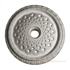 Розетка потолочная из гипса р-90 диаметр 410