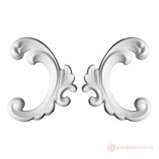 Декоративный угол из гипса у-36 h145мм