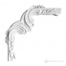 Декоративный угол из гипса у-95 h200х200мм