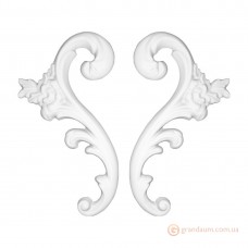 Декоративный угол из гипса у-34 h255мм