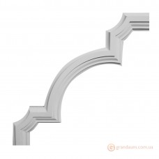Декоративный угол из гипса у-29 h290х290мм