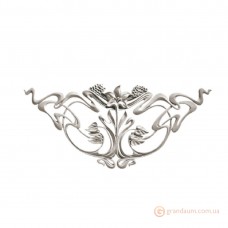 Декоративный угол из гипса у-60 h415х970мм