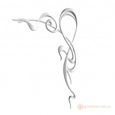 Декоративный угол из гипса у-59а h660х410мм