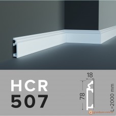 Напольный плинтус гибкий Grand decor HCR 507 (2,00м) Flex