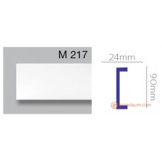 Напольный плинтус с гладким профилем Harmony M 217 (2,00м)