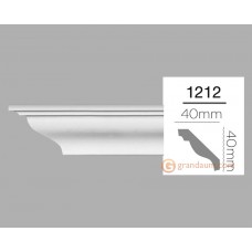 Карниз с гладким профилем Home Decor 1212 (2,44м)