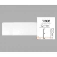 Напольный плинтус с гладким профилем Home Decor 1368 (2,44м)