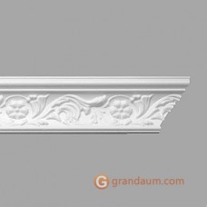Потолочный плинтус с орнаментом, багет Homestar Anna 40*70ММ