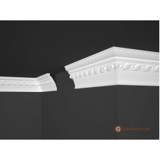 Потолочный плинтус с орнаментом, багет Marbet B48 72*124MM