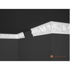 Потолочный плинтус с орнаментом, багет Marbet B51 45*90MM