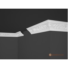 Потолочный плинтус с орнаментом, багет Marbet B6 53*53MM