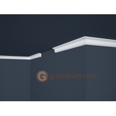 Потолочный плинтус с гладким профилем, багет Marbet E3