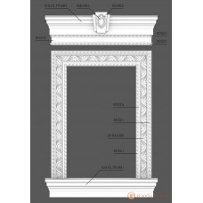 Молдинг с орнаментом Modus decor М 026.80