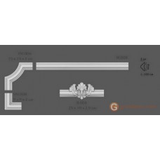 Угловые элементы и вставки Modus decor В 004