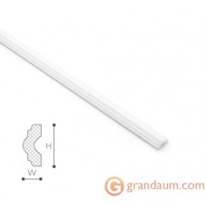 Потолочный плинтус с гладким профилем NMC LX41