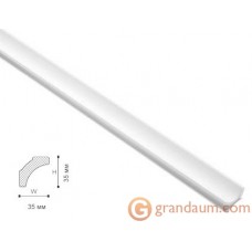 Потолочный плинтус с гладким профилем NMC LX45