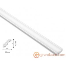 Потолочный плинтус с гладким профилем NMC LX46