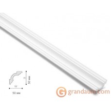 Потолочный плинтус с гладким профилем NMC LX50