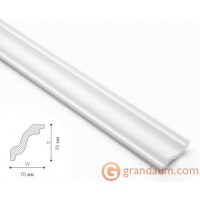 Потолочный плинтус с гладким профилем NMC LX72