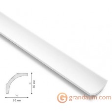 Потолочный плинтус с гладким профилем NMC LX75