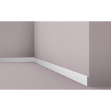 Напольный плинтус с гладким профилем NMC FL10