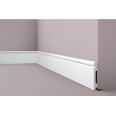 Напольный плинтус с гладким профилем NMC FL4