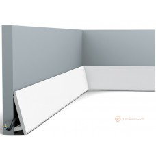 Напольный плинтус с гладким профилем Orac decor SX179