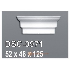 Декоративное обрамление Perimeter наличник DPM-0971 капитель DSC-0971 