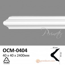 Угловой молдинг с гладким профилем Perimeter OCM-0404 угол наруж. 