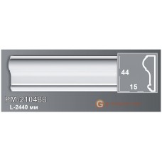 Молдинг гибкий Perimeter PM-2104BBF гибкий 
